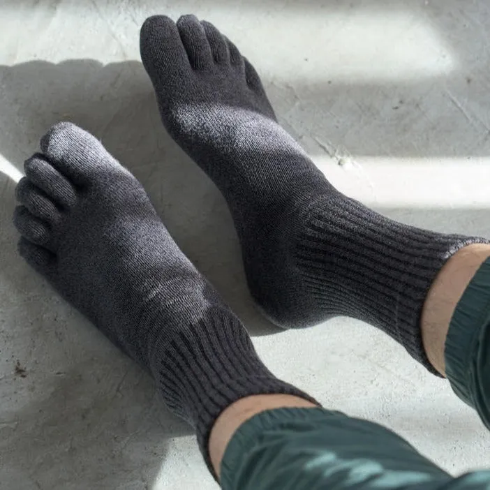 062142043 Soft Top Crew Toe Socks M