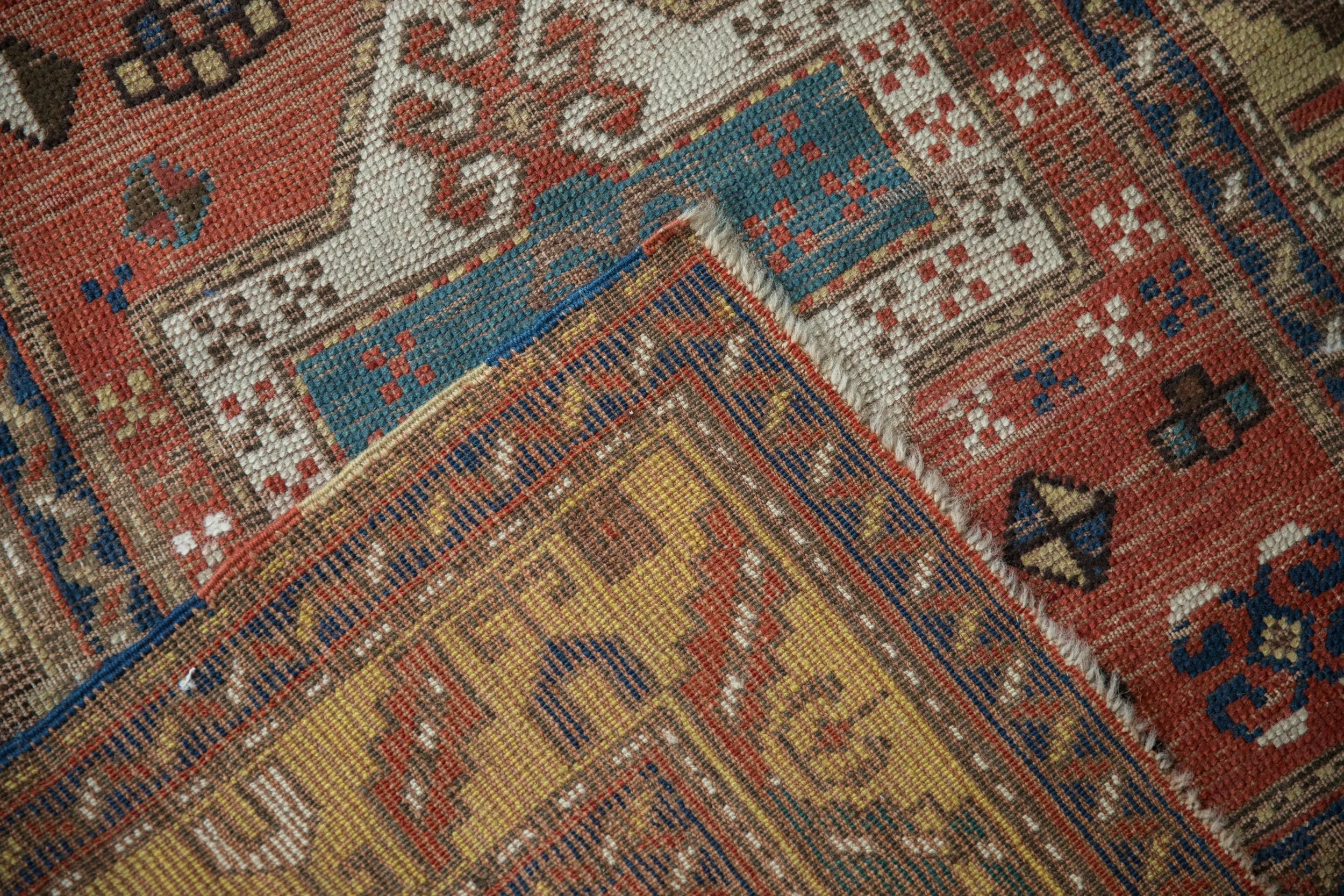 3x4 Antique Kazak Square Rug