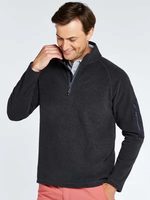 40% OFF DUBARRY Monaco Unisex Quarter-Zip Technical Fleece - Graphite - Size: LARGE