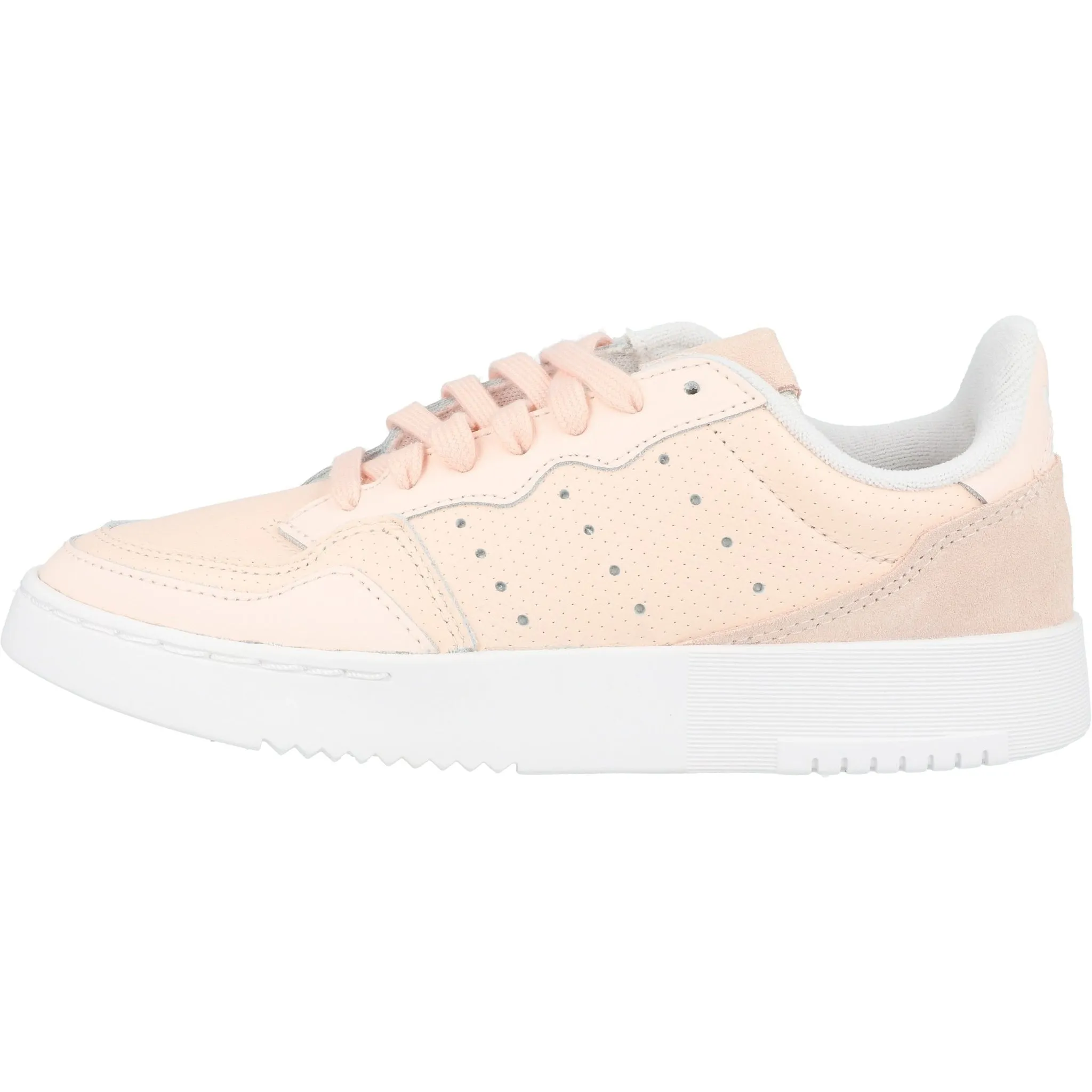 adidas Supercourt J Pink Leather Sneakers