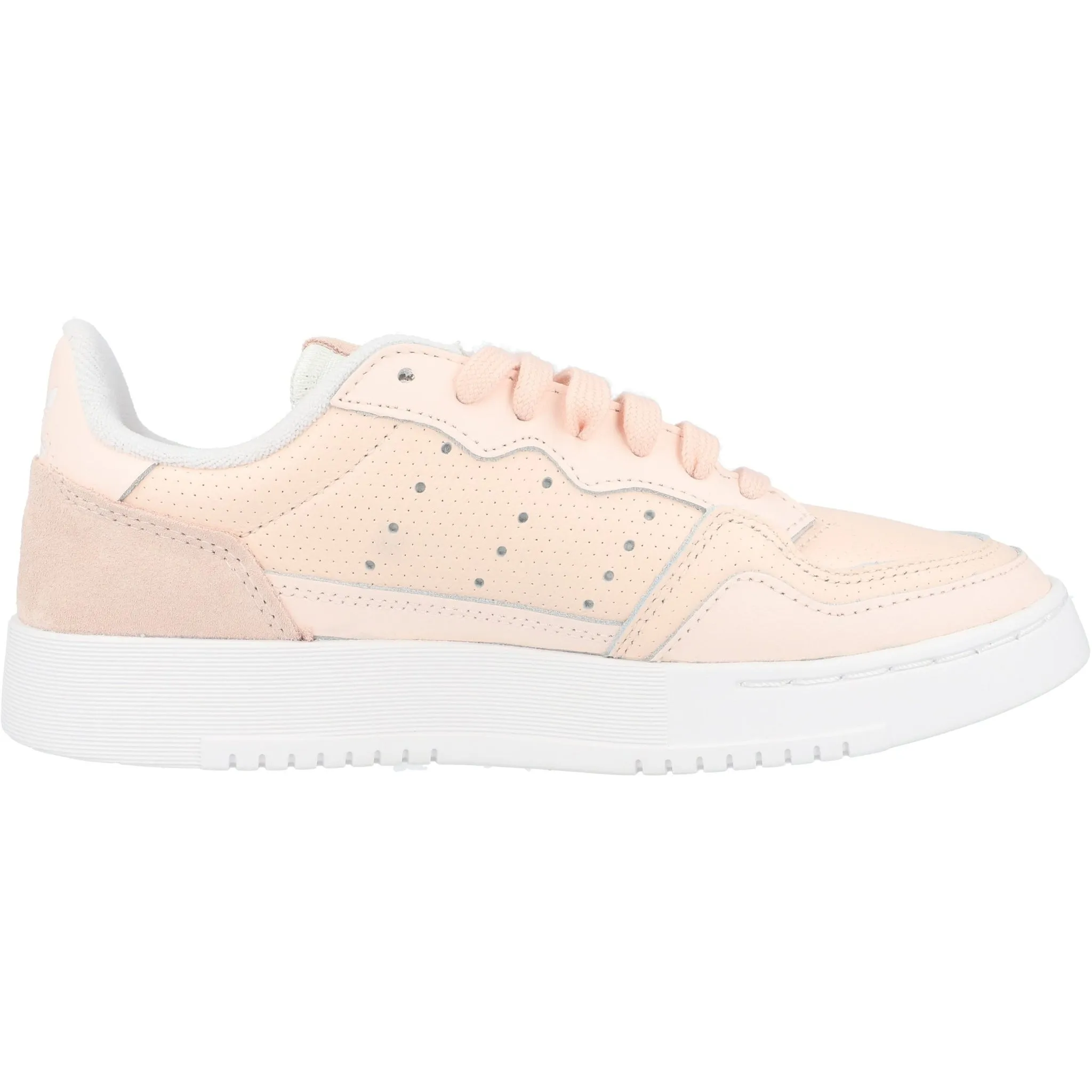 adidas Supercourt J Pink Leather Sneakers