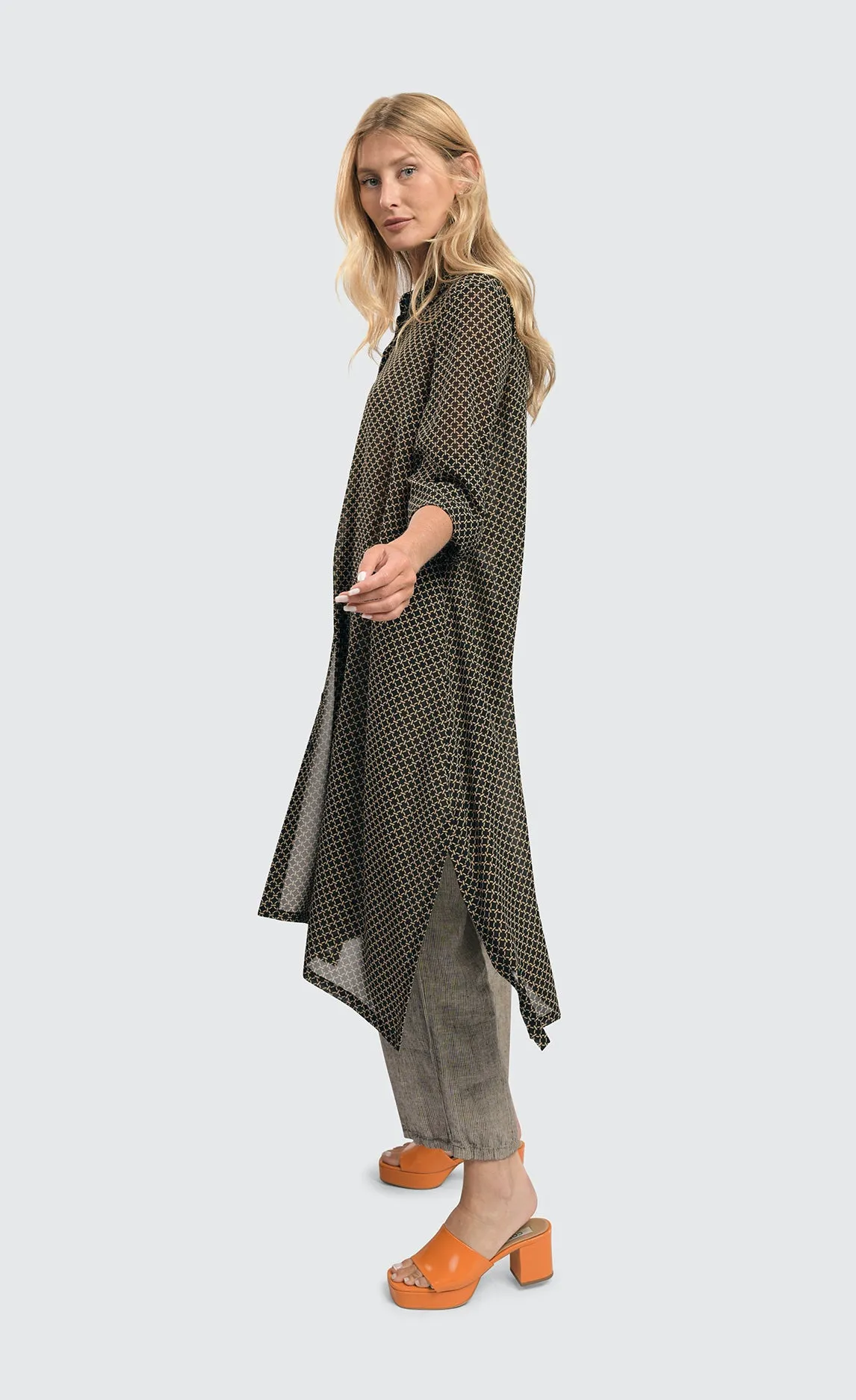 Alembika Big Island Chain Chiffon Tunic