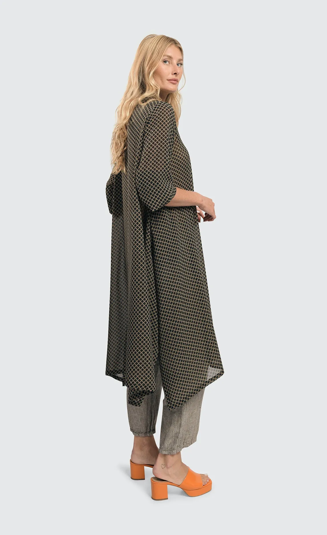 Alembika Big Island Chain Chiffon Tunic