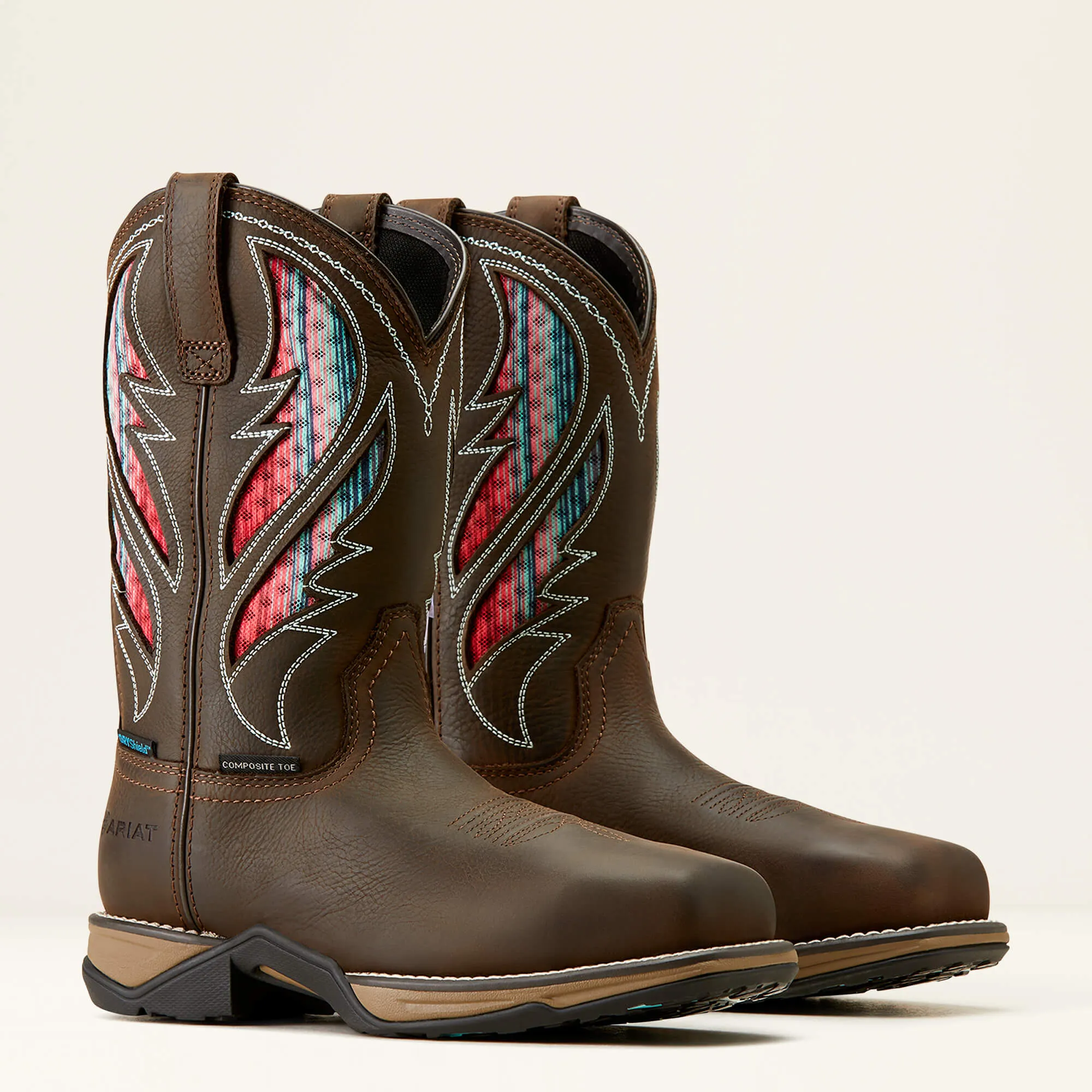 Ariat Women's Anthem VentTEK 10" Comp Toe WP Western Work Boot- 10050827