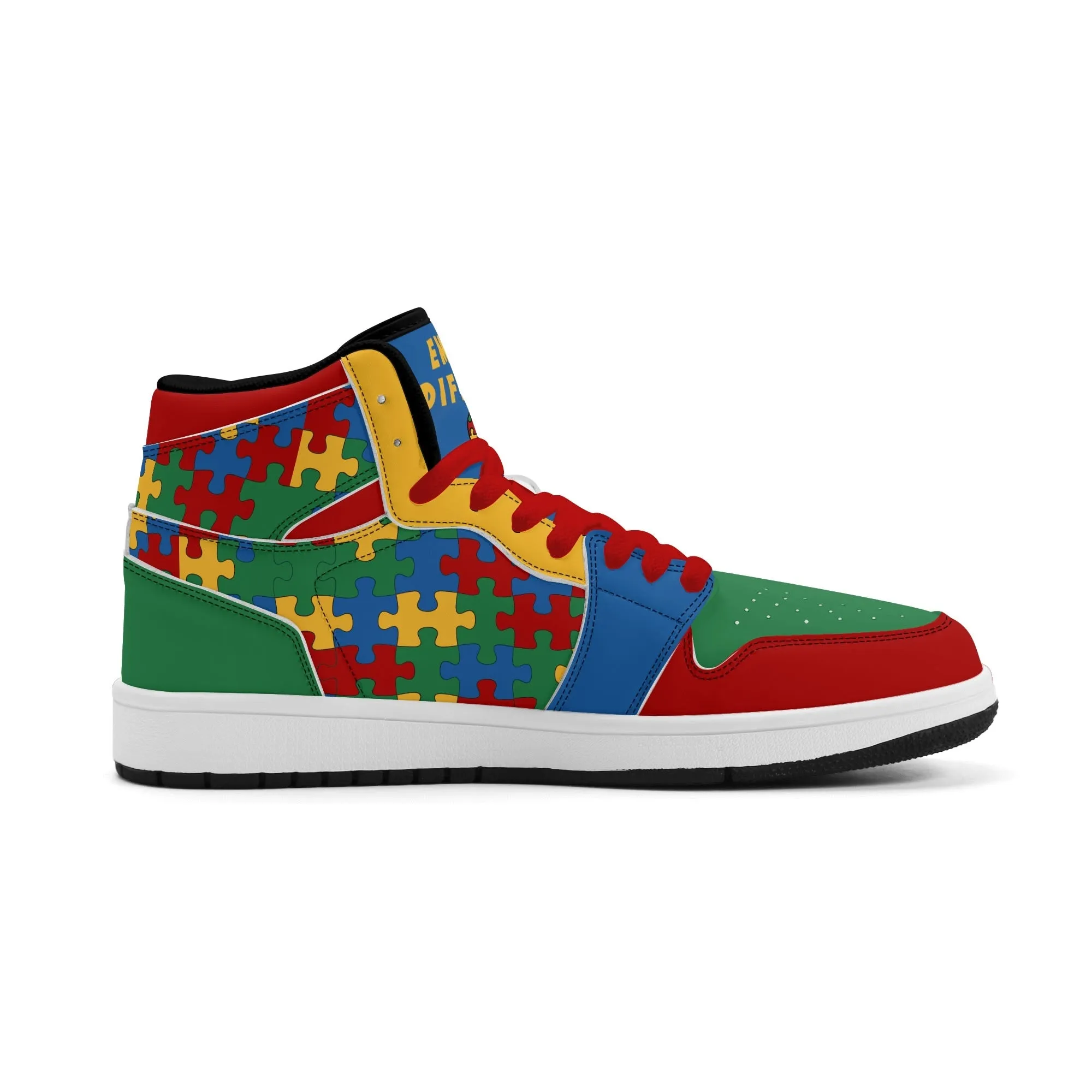Autism Awareness High Top Sneakers