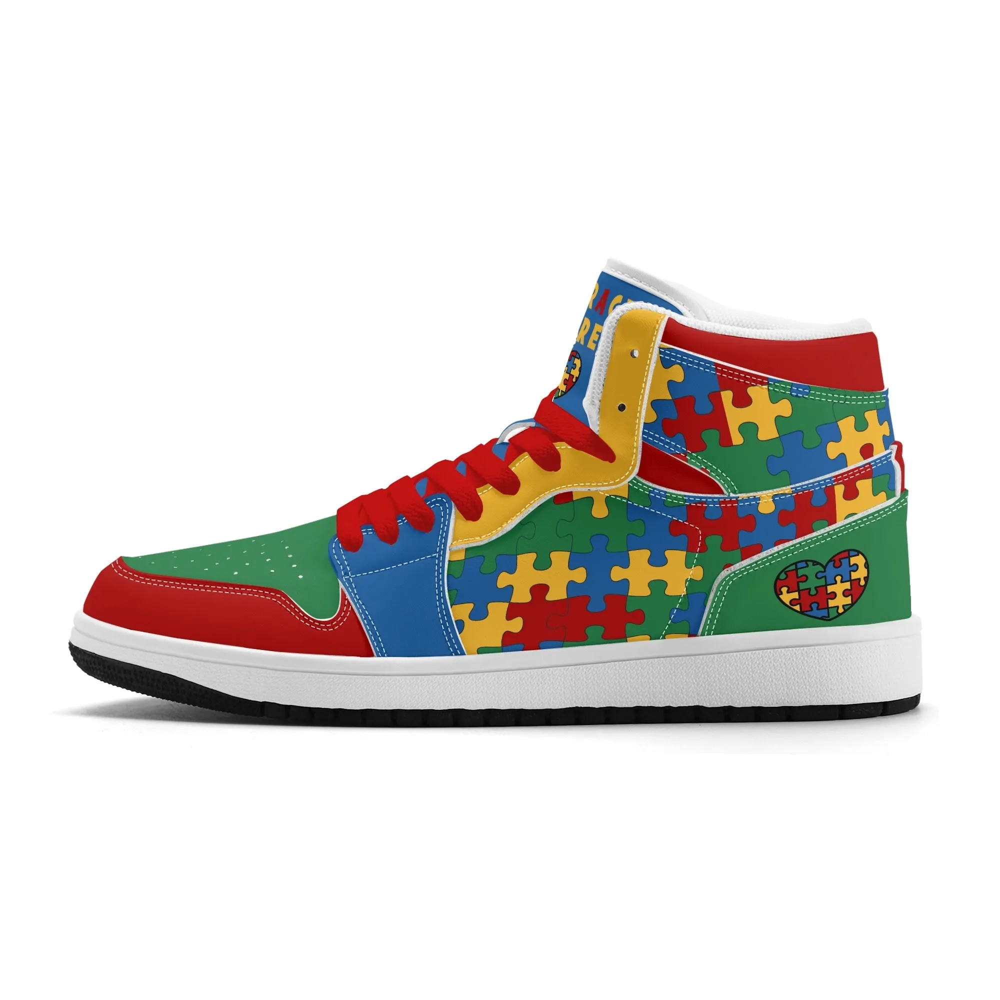 Autism Awareness High Top Sneakers