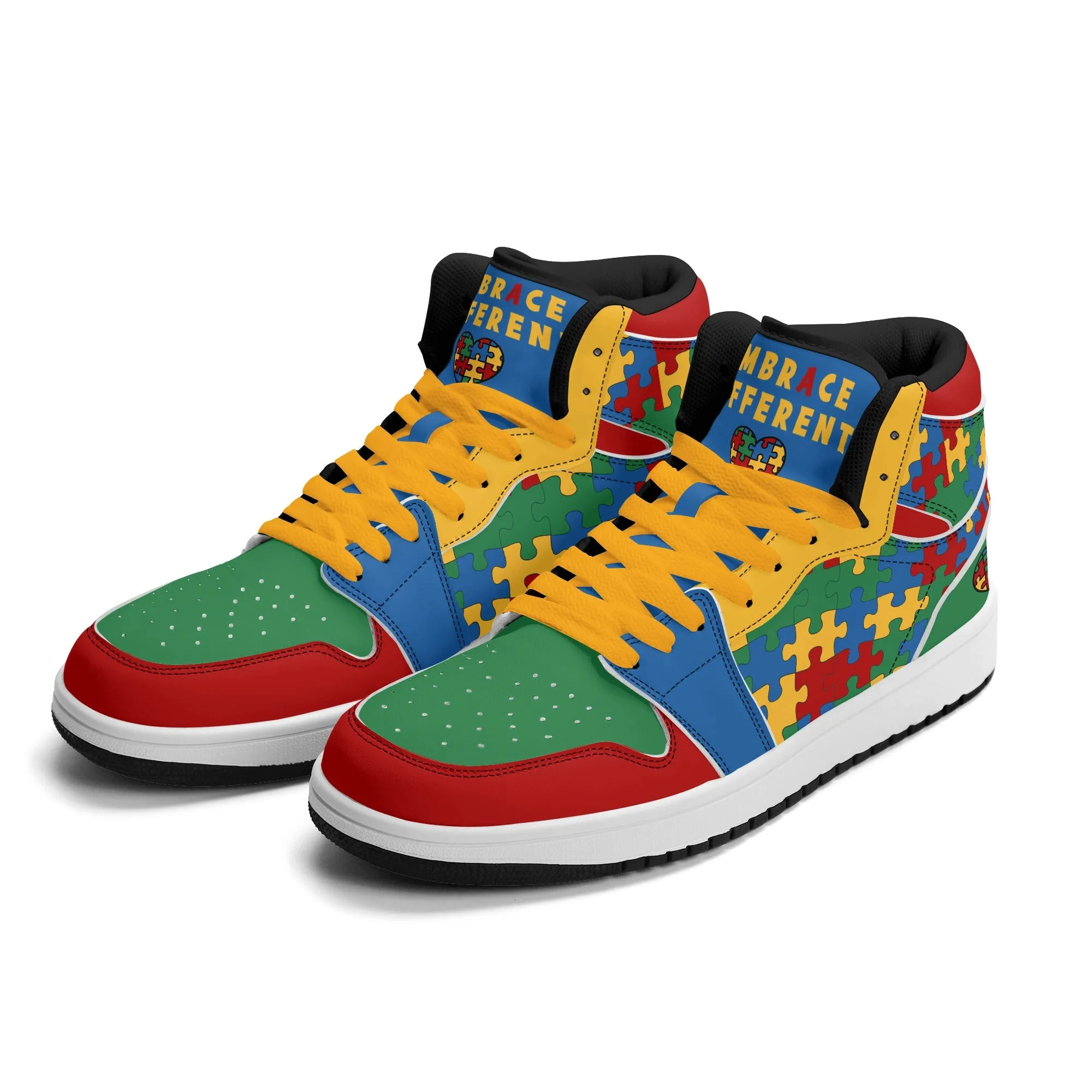Autism Awareness High Top Sneakers