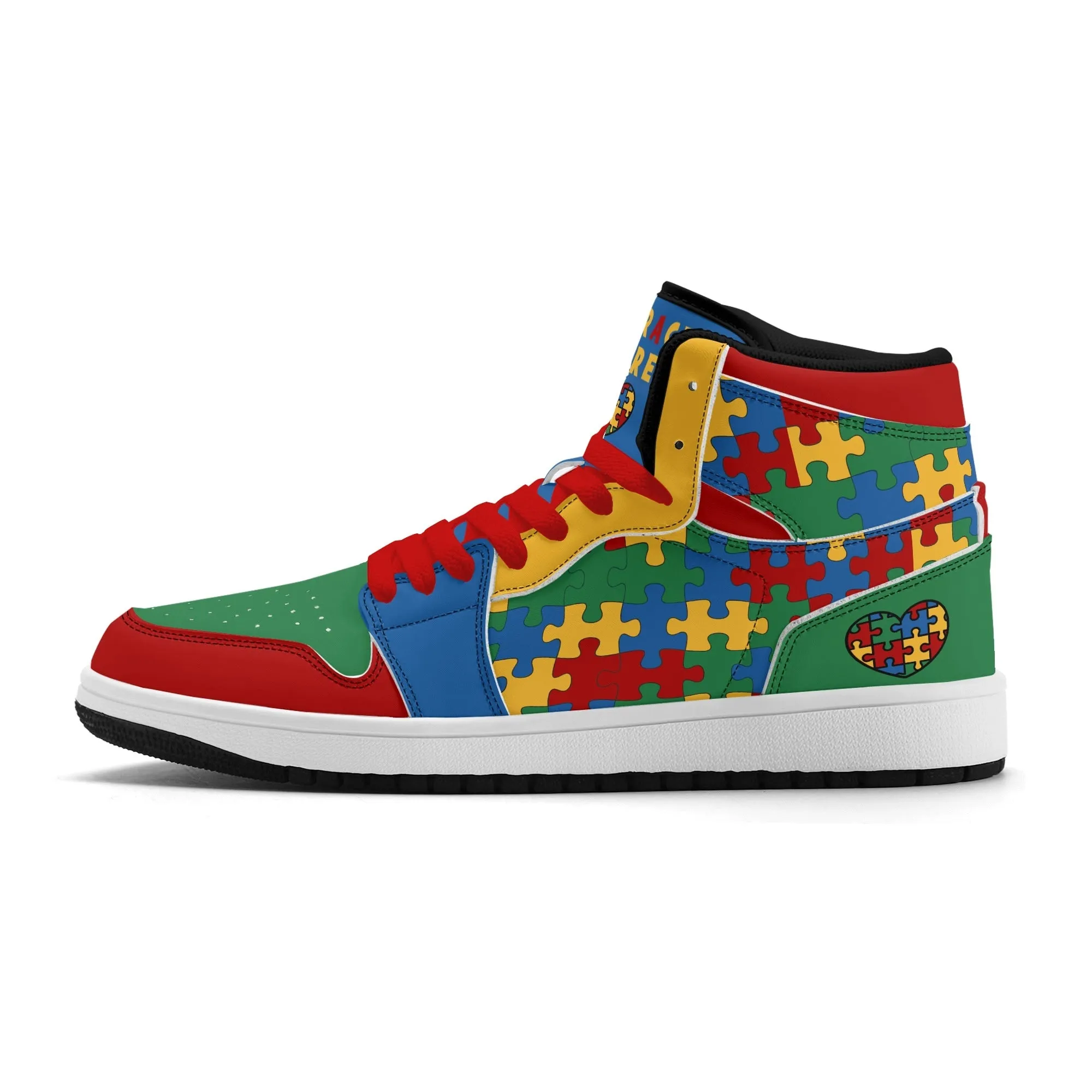 Autism Awareness High Top Sneakers