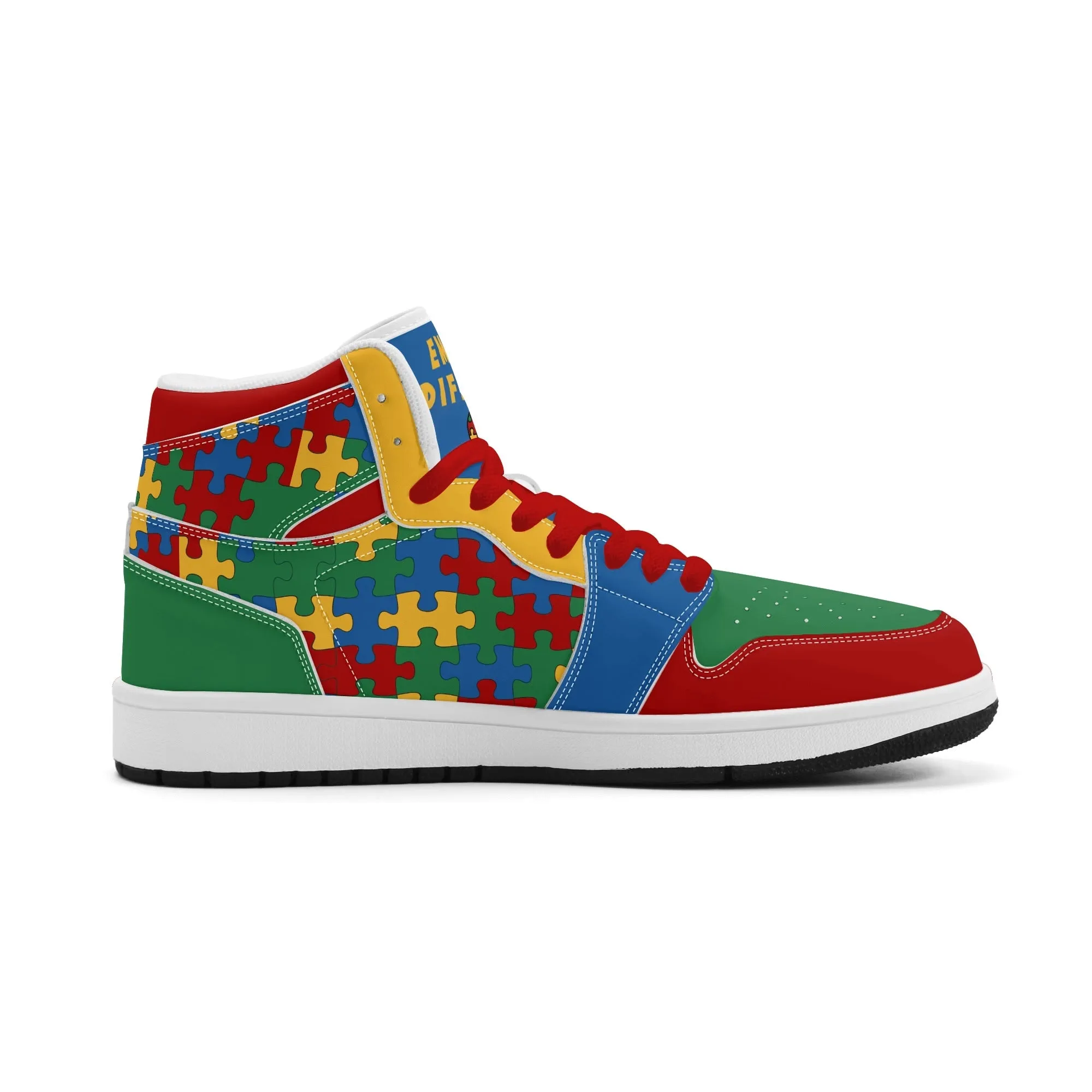 Autism Awareness High Top Sneakers