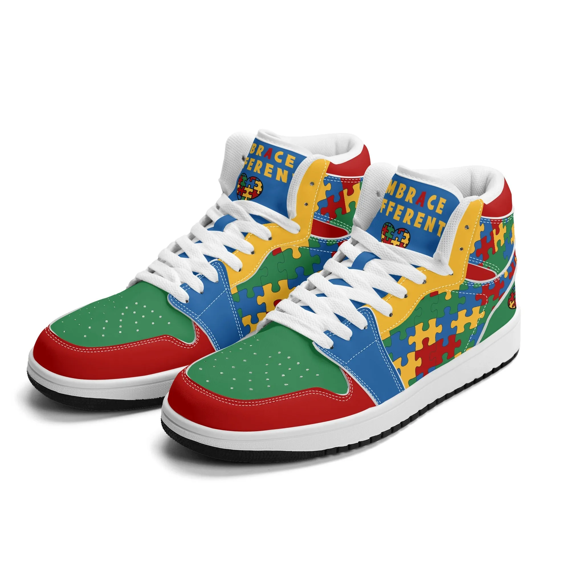 Autism Awareness High Top Sneakers