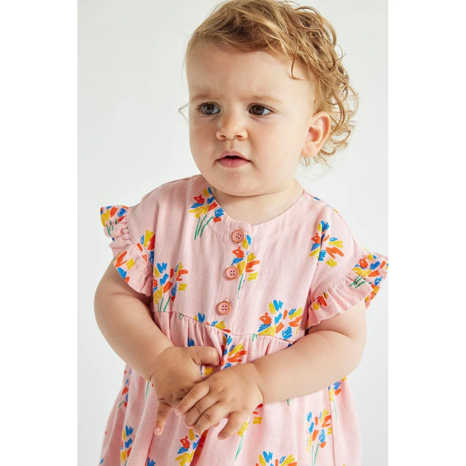 Baby Fireworks All Over Woven Dress
