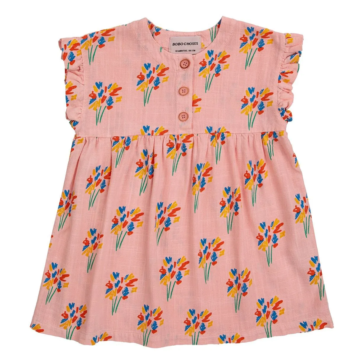 Baby Fireworks All Over Woven Dress