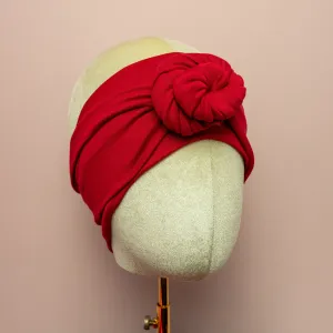 Berry Solid Wrap Headband