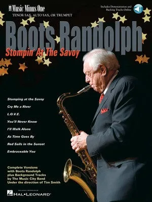 BOOTS RANDOLPH - STOMPIN AT THE SAVOY SAX/TRUMPET BK/OLA