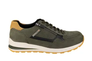 'Bradley' men's lace-up sneaker - green