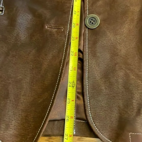 BRADLEY BAYOU OILED LEATHER JACKET.