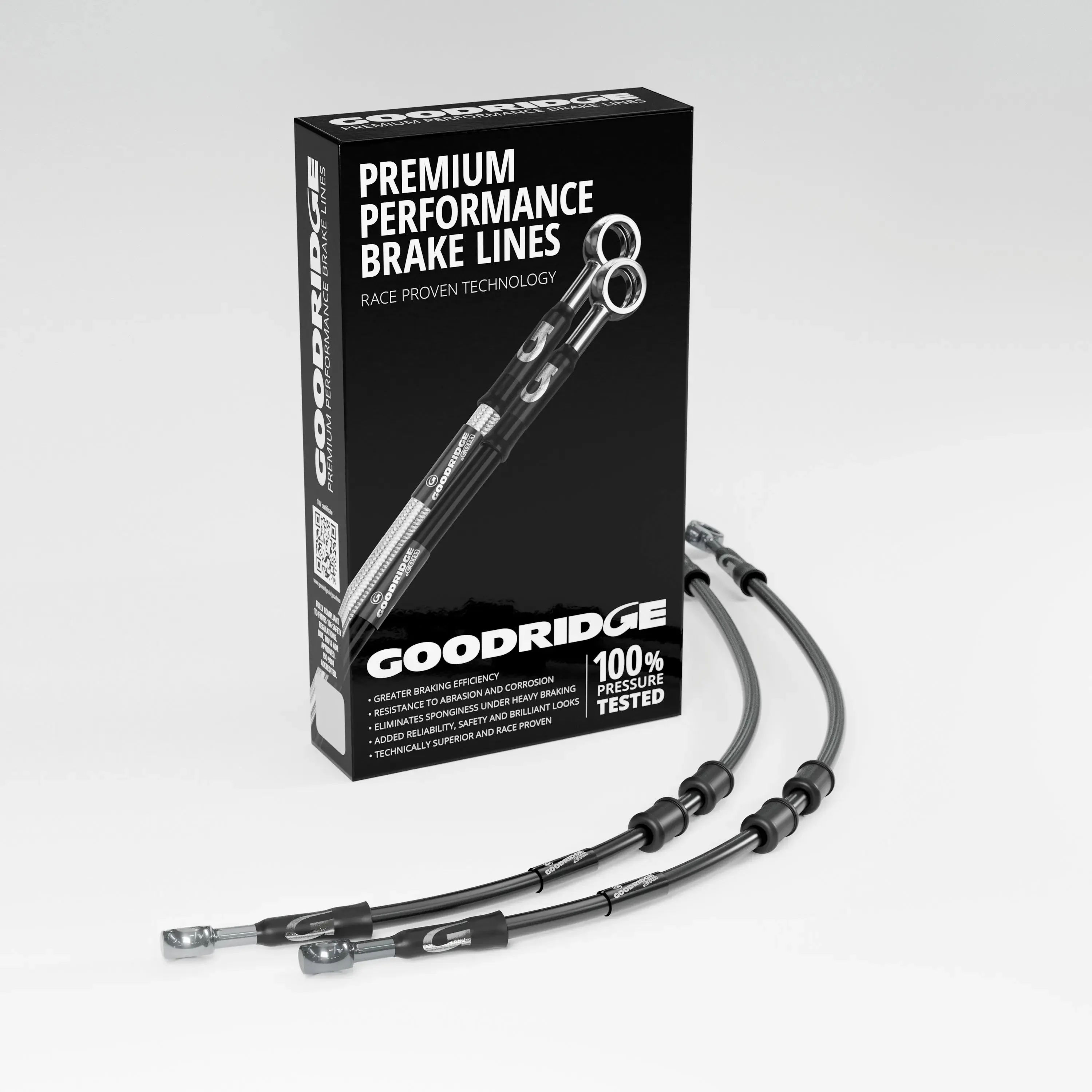 BRAKE HOSE KIT FOR HONDA CB500T HIGH BARS 76-78