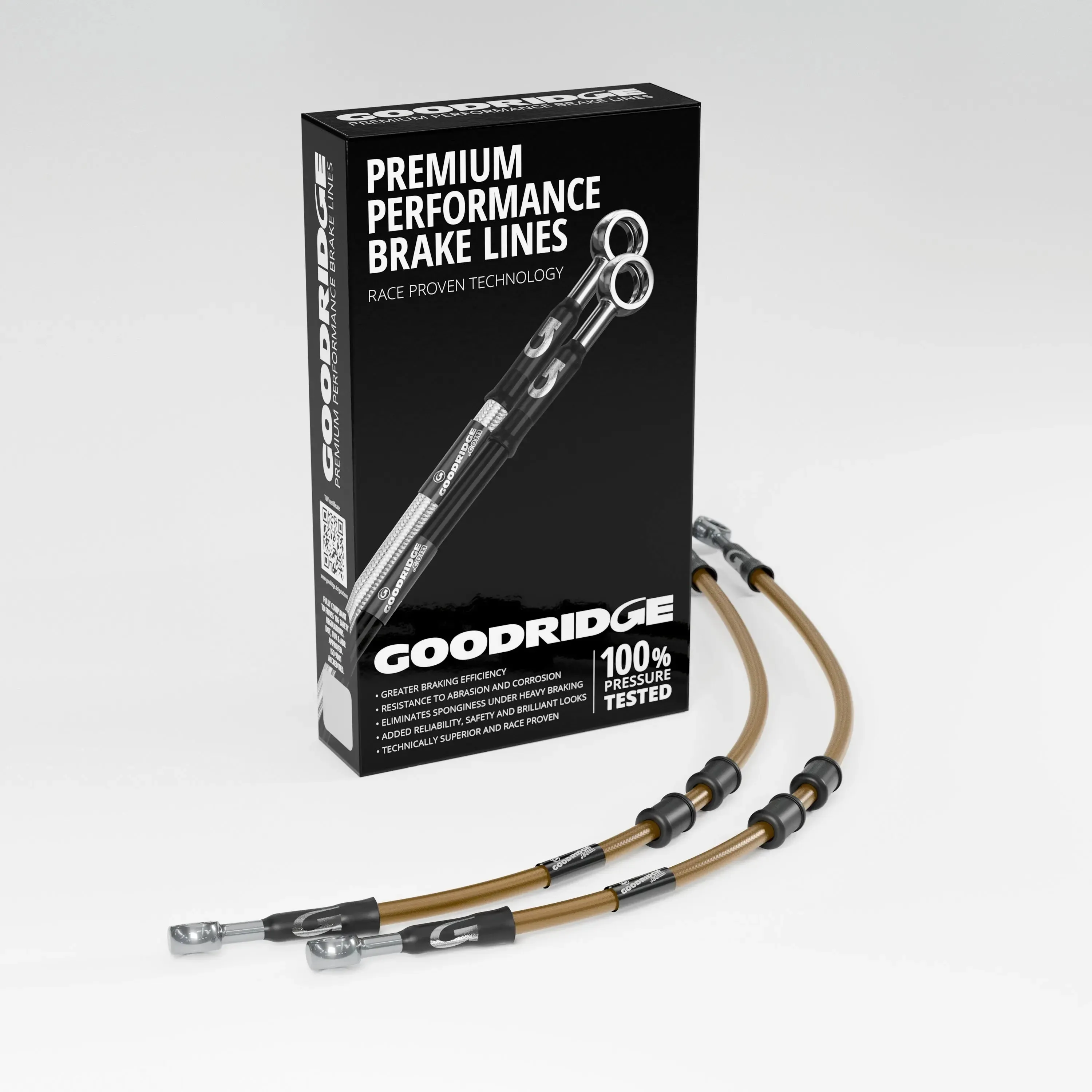 BRAKE HOSE KIT FOR HONDA CB500T HIGH BARS 76-78