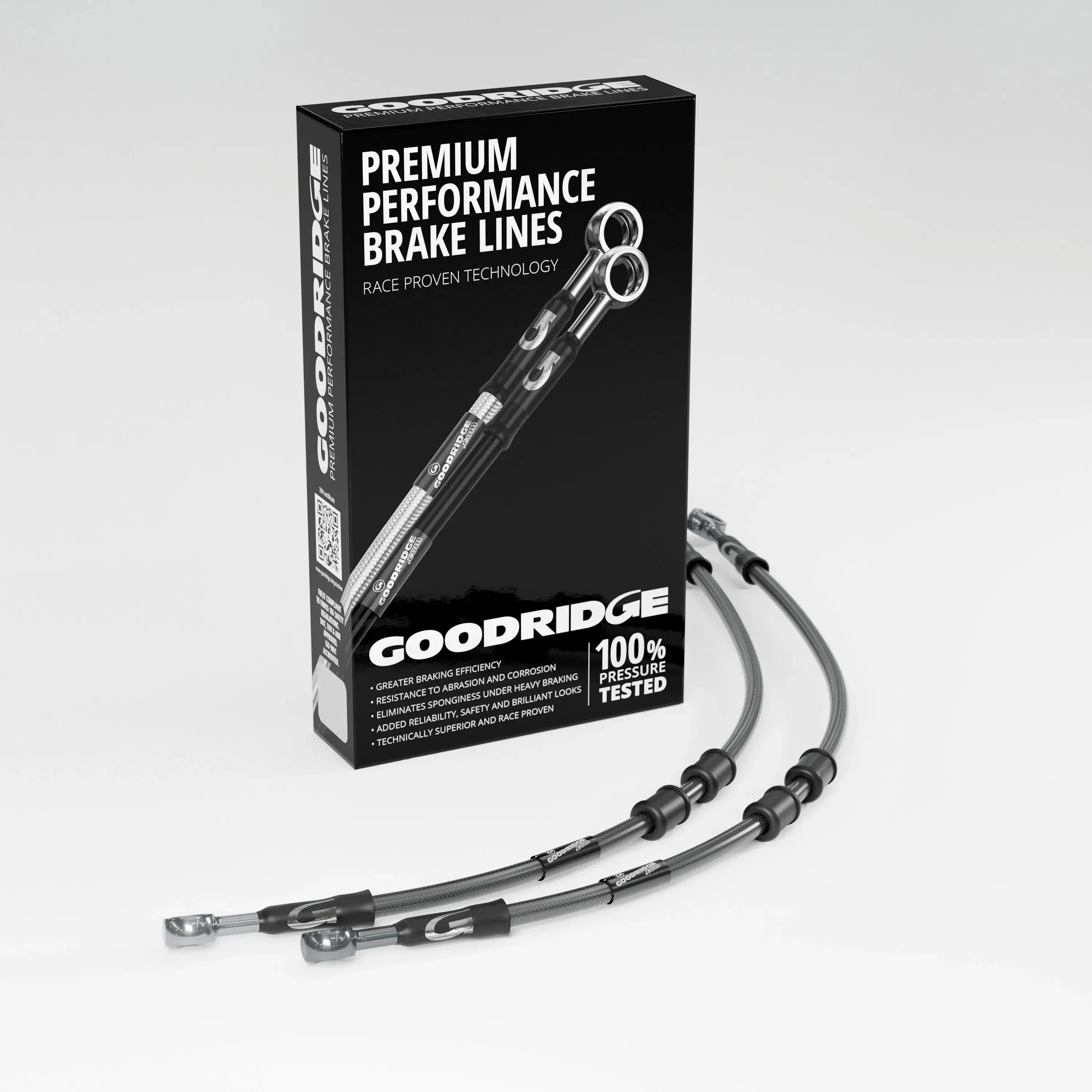 BRAKE HOSE KIT FOR HONDA CB500T HIGH BARS 76-78