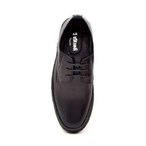 British Walkers Playboy Original Men's Black Leather Low Top Oxfords Ankle Boots