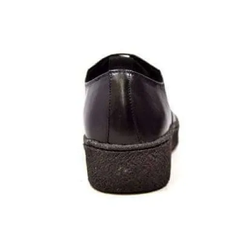 British Walkers Playboy Original Men's Black Leather Low Top Oxfords Ankle Boots