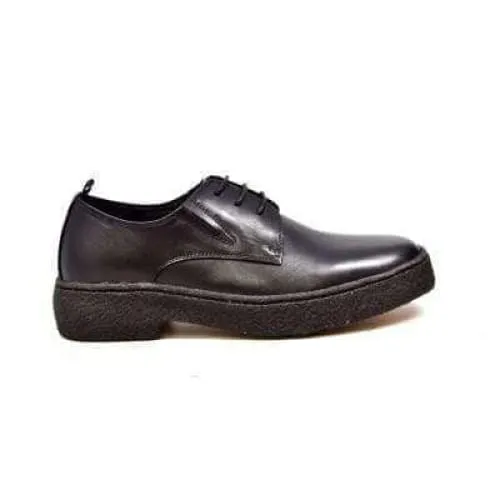 British Walkers Playboy Original Men's Black Leather Low Top Oxfords Ankle Boots