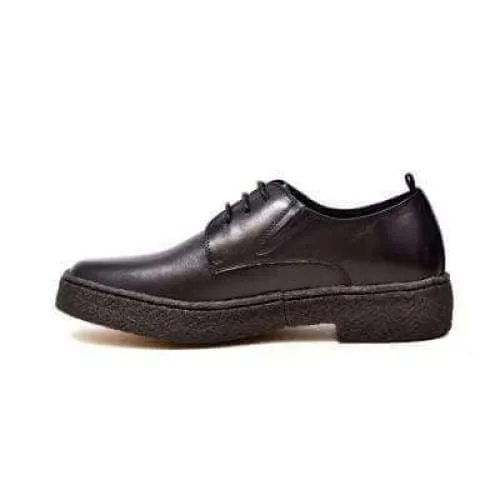 British Walkers Playboy Original Men's Black Leather Low Top Oxfords Ankle Boots