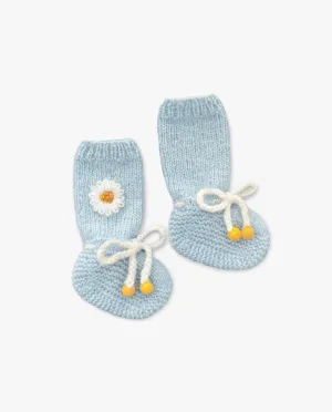 Chamomiles Booties |blue| In Stock (9-12m)