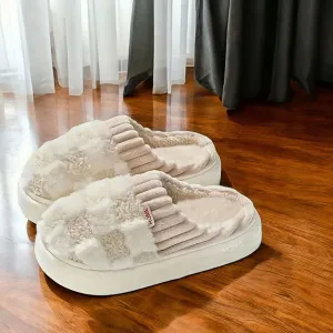 Checkered Slippers