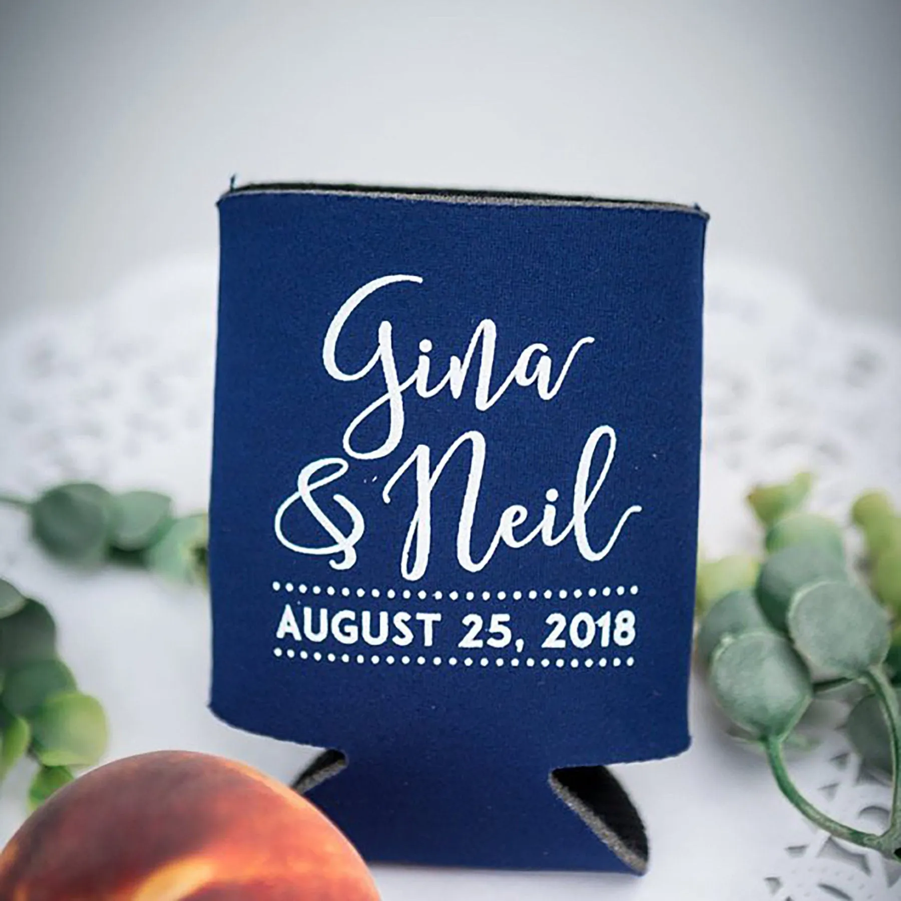 Cheers to Many Years - Wedding Can Cooler #52R
