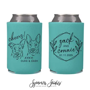 Cheers - Wedding Can Cooler #221R