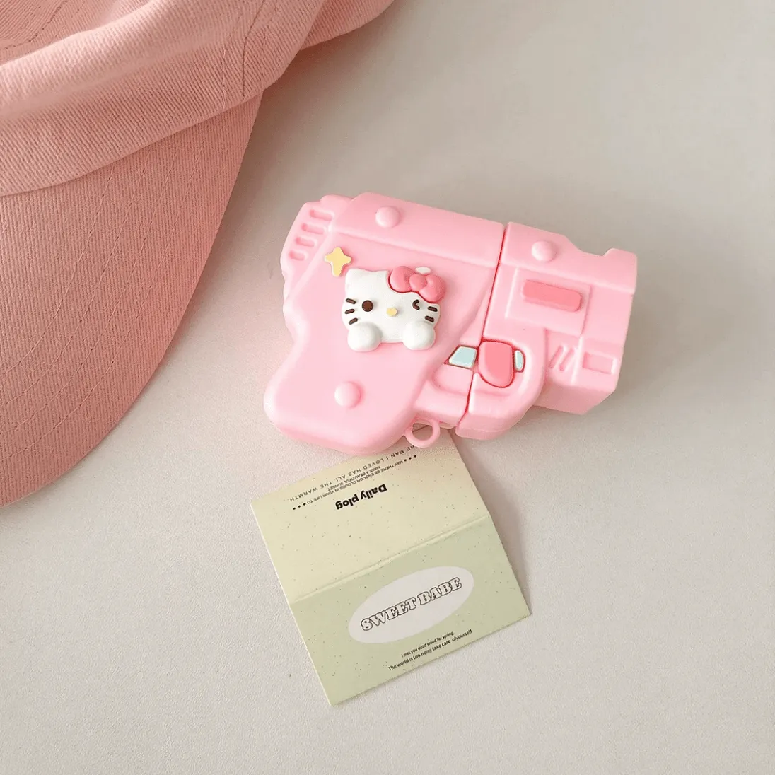 Chic Hello Kitty Pistol Style Earphone AirPods Earphone Case