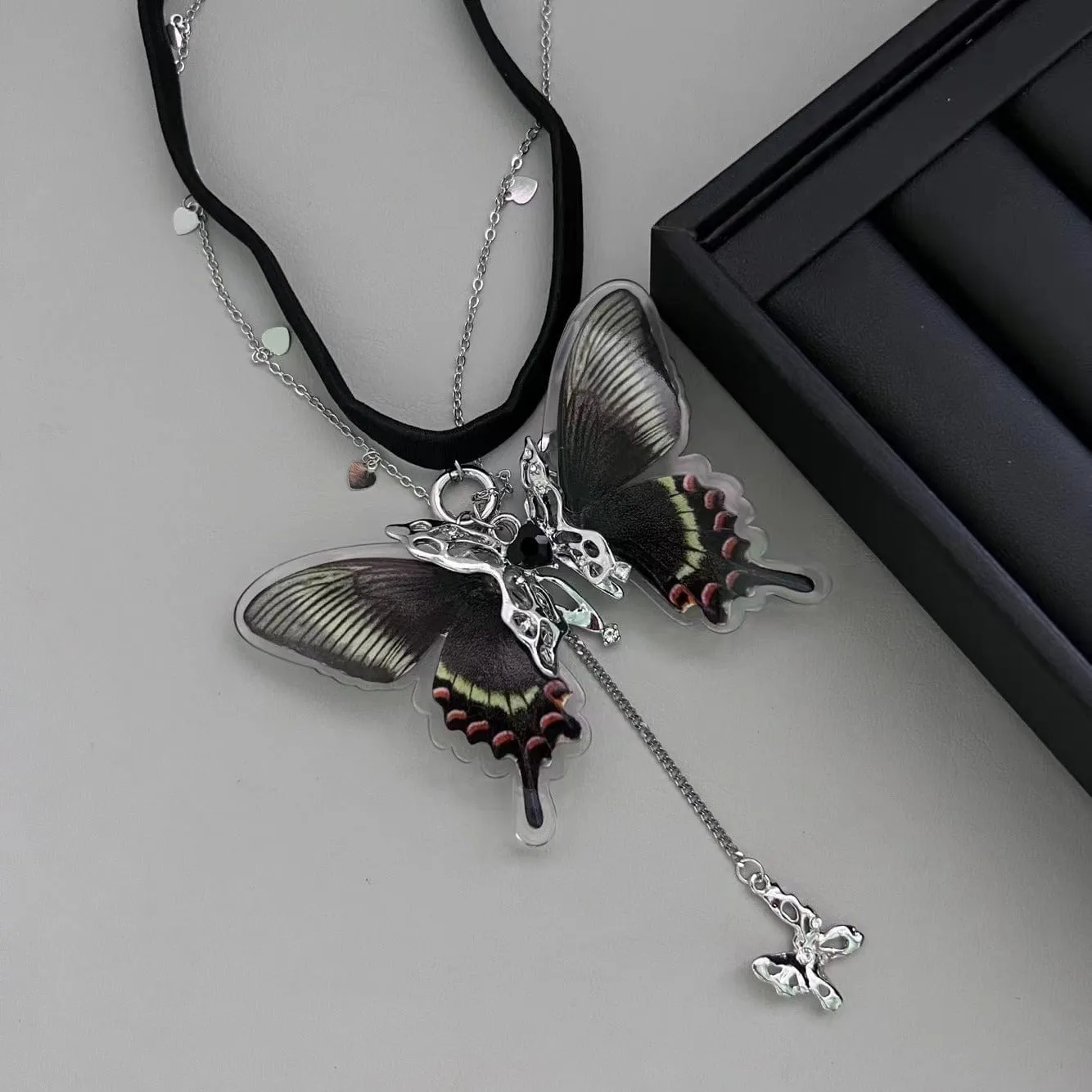 Chic Layered Butterfly Elastic Thigh Leg Chain