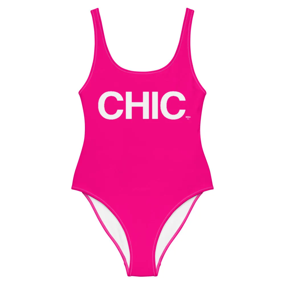 CHIC Pink One-Piece Swimsuit