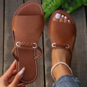 Chic Summer Women's Flat Sandals