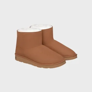 Classic Unisex Vegan Faux Fur Lined Short Boots | Multiple Colours