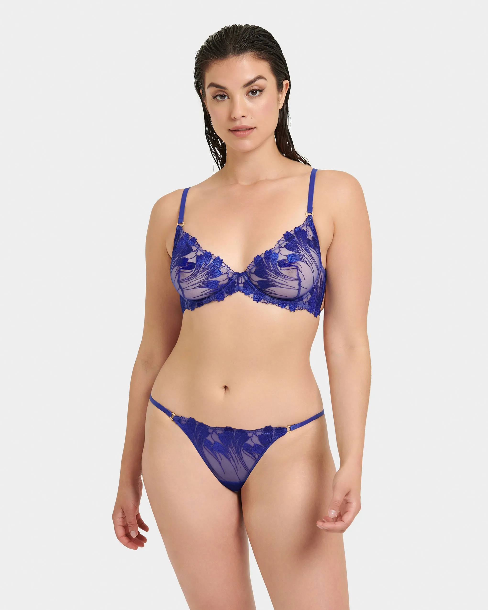 Colette Bra Surf the Web Blue