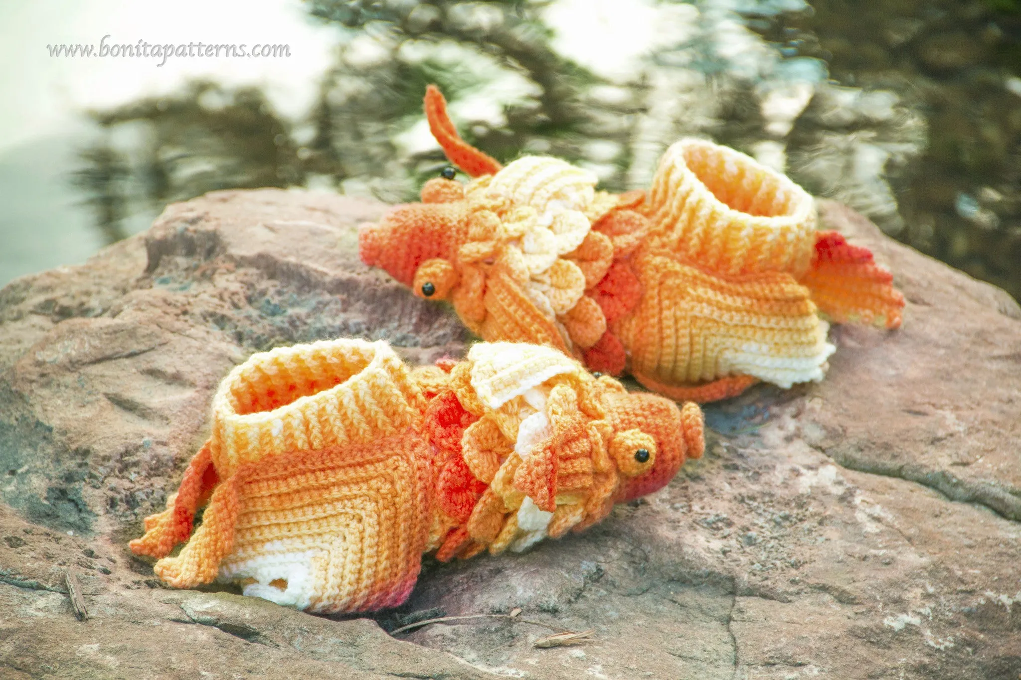 Crocodile Stitch Goldfish Boots (Adult Sizes)