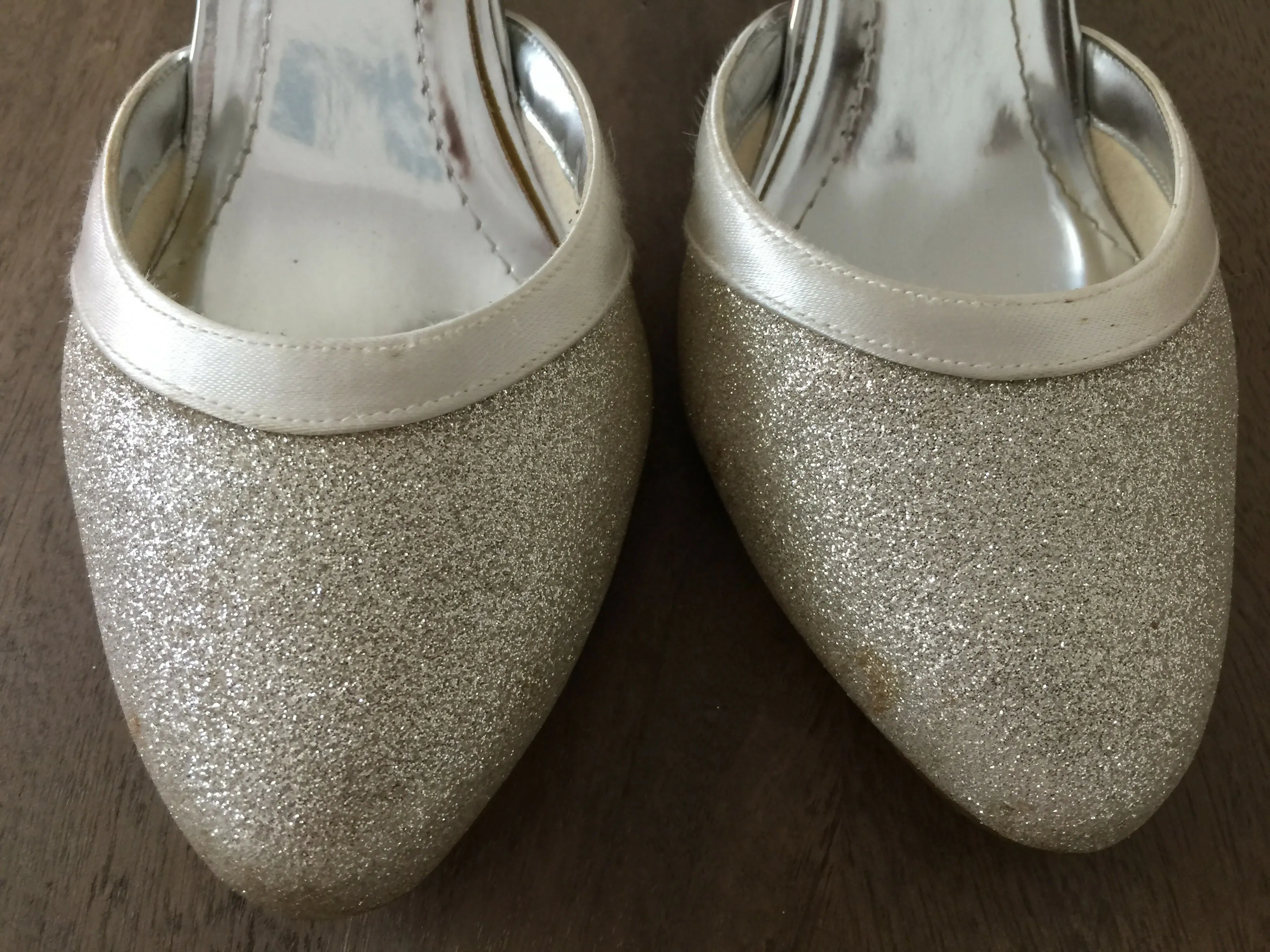 Damen BRAUTSCHUHE Pumps Grösse 38.5