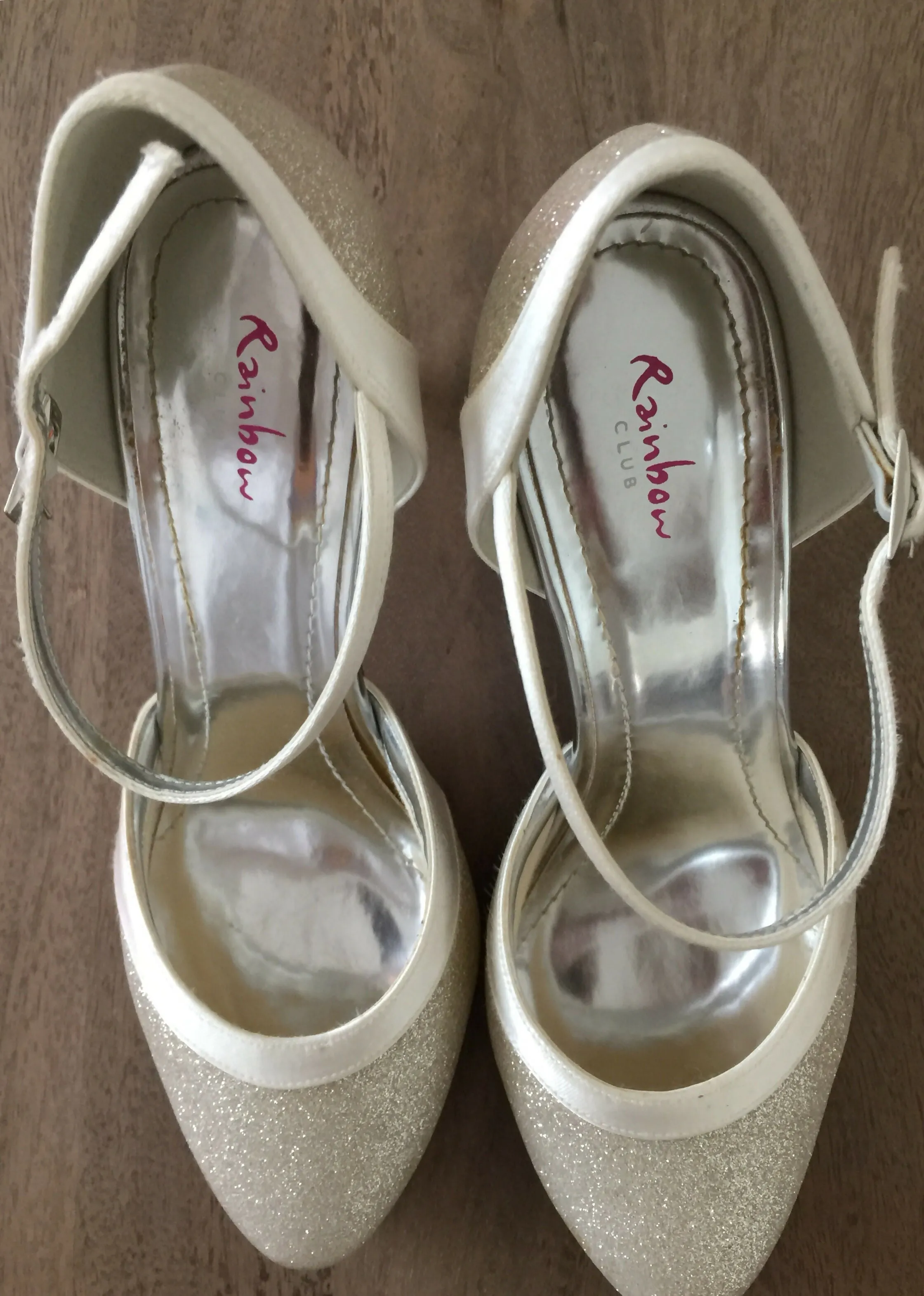 Damen BRAUTSCHUHE Pumps Grösse 38.5