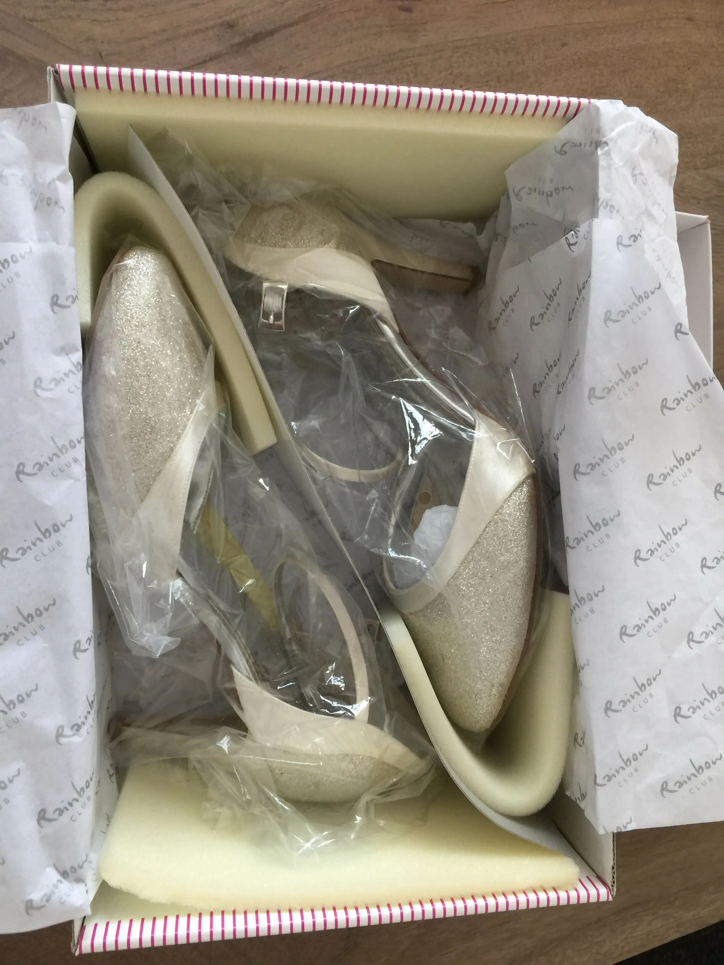 Damen BRAUTSCHUHE Pumps Grösse 38.5