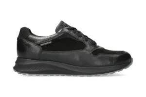 'Davis' men's lace-up sneaker - Black