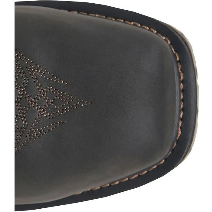 Double H Men's Phantom Rider Bruner 11" Composite Toe Met Guard Western Work Boot -Brown- PH5011