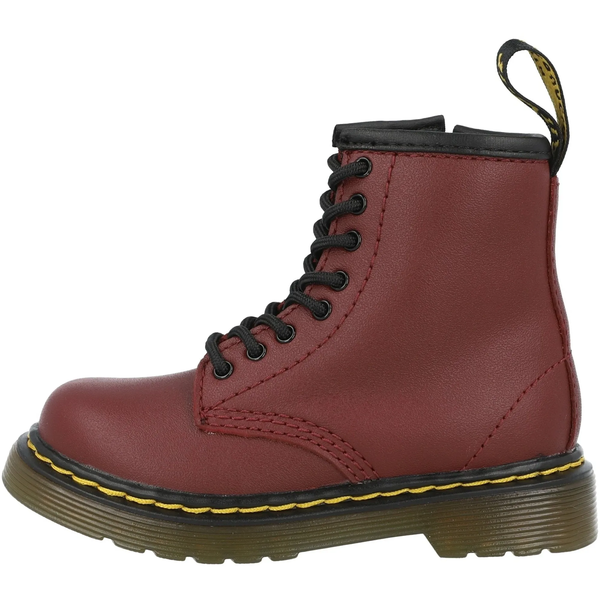 Dr Martens Brooklee Cherry Red Kids Boots