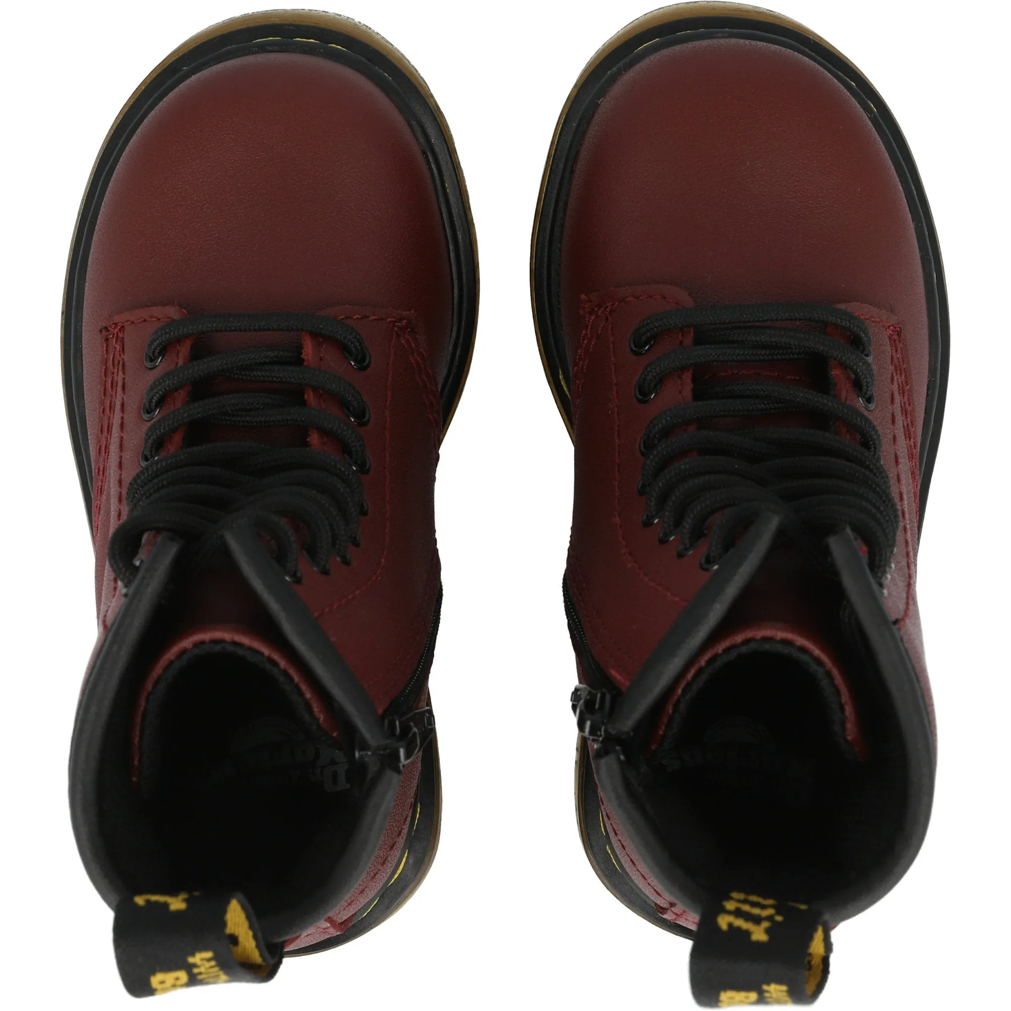 Dr Martens Brooklee Cherry Red Kids Boots