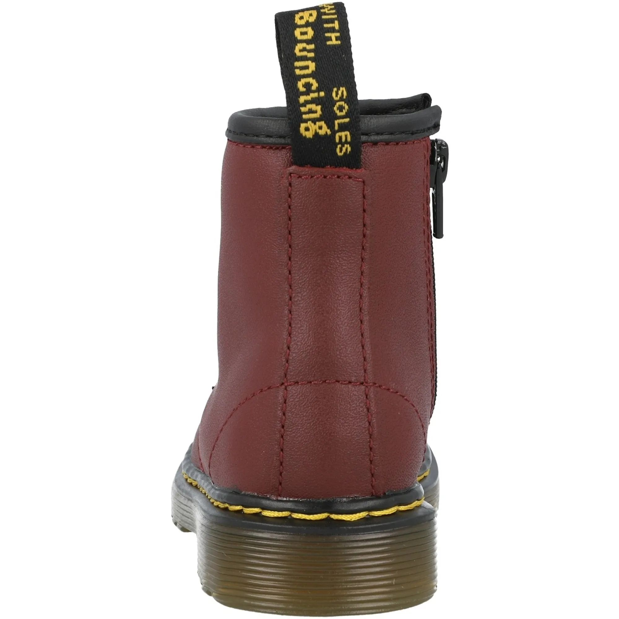 Dr Martens Brooklee Cherry Red Kids Boots
