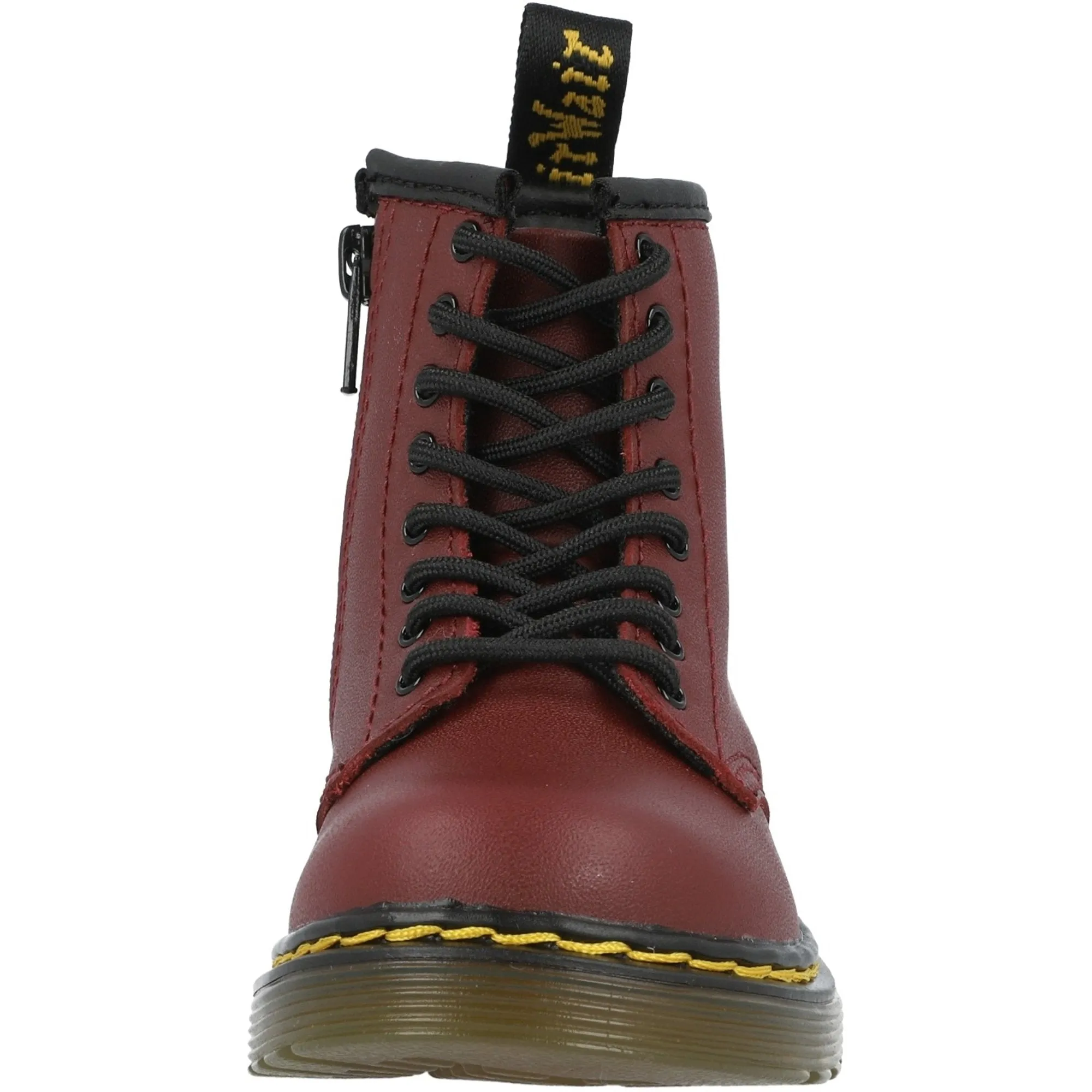 Dr Martens Brooklee Cherry Red Kids Boots
