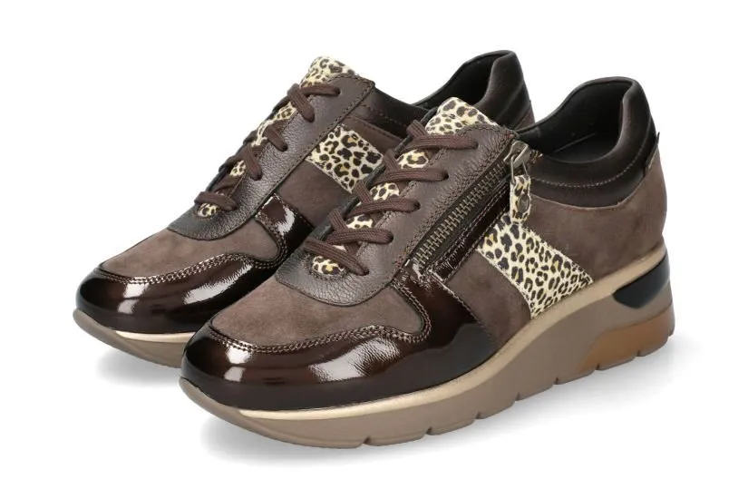 'Elisia' women's sneaker - bronze