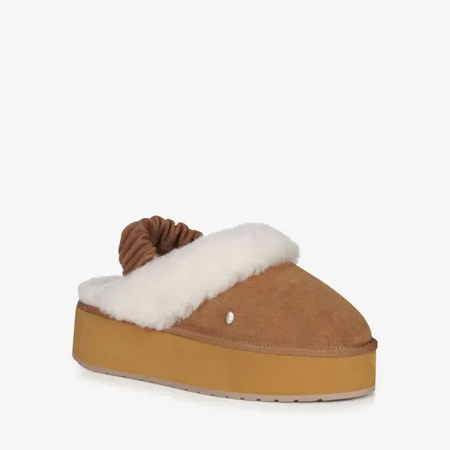 Emu Australia - Hartz Platform Slipper (Chestnut)