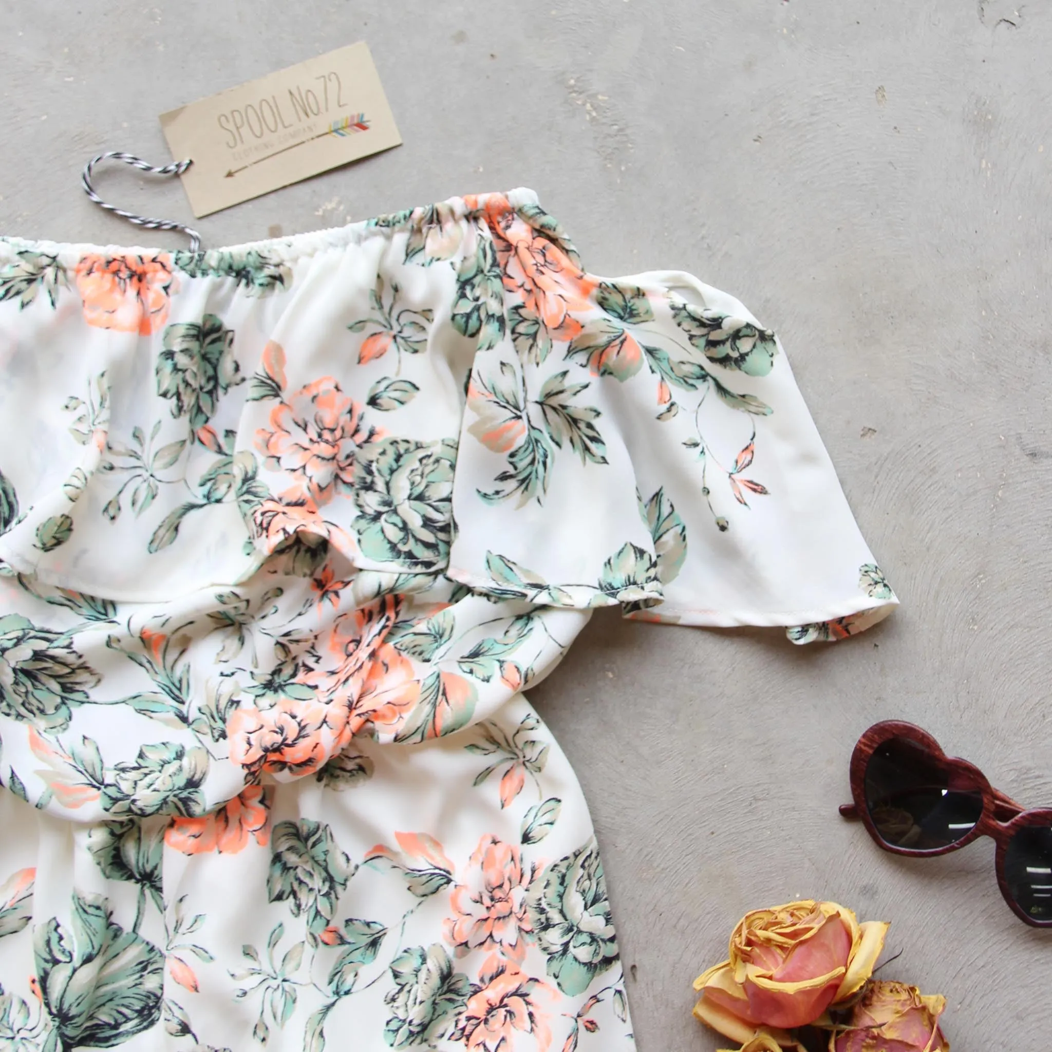 Faded Bloom Romper